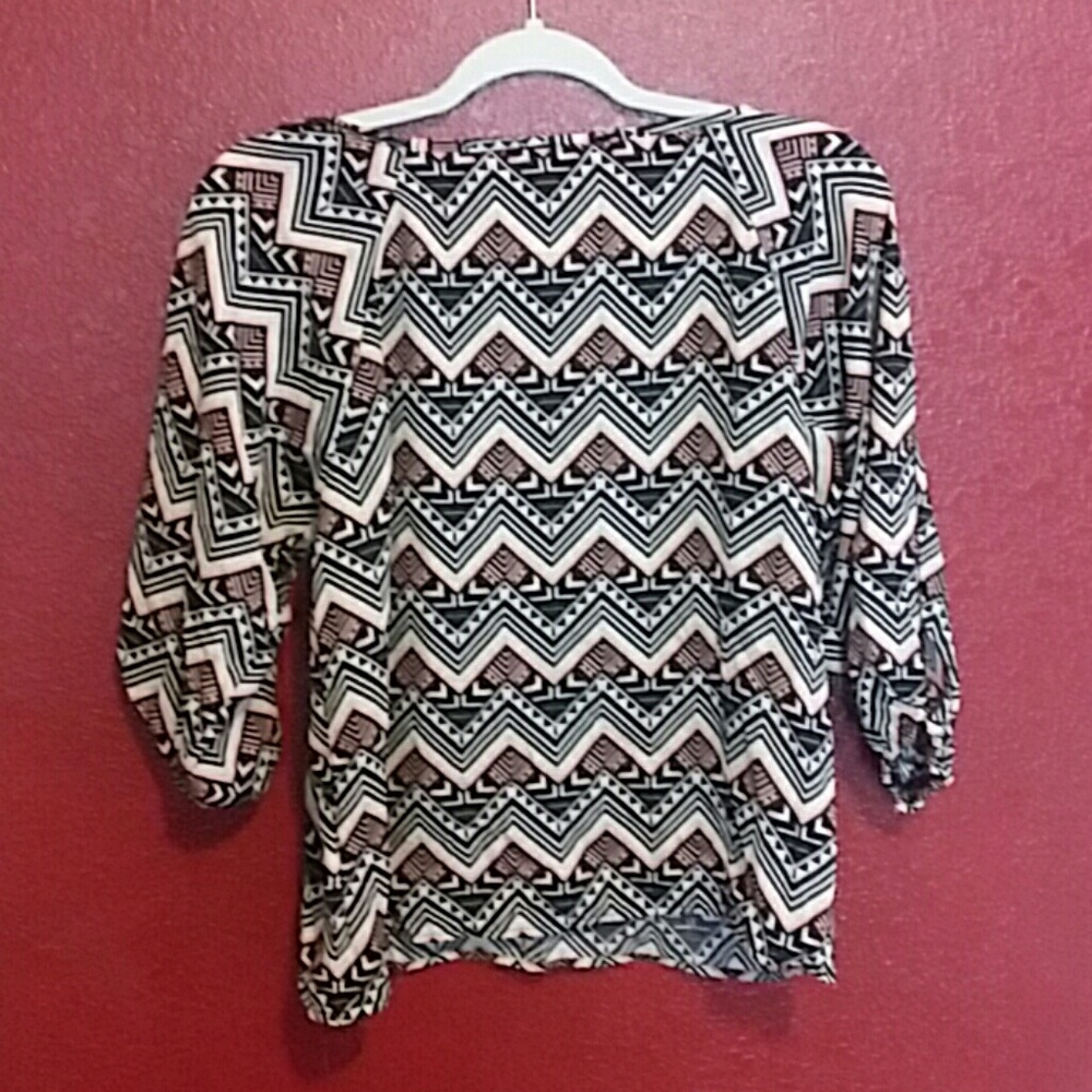Pattern Blouse - Picture 2 of 6